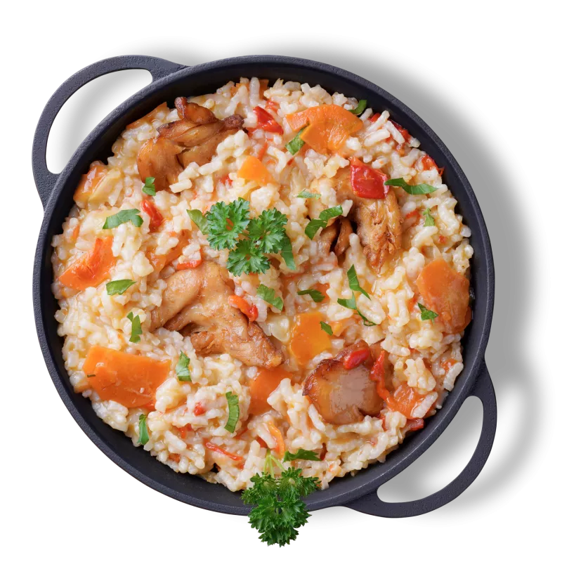 Pui Pilaf cu piept de pui - 1