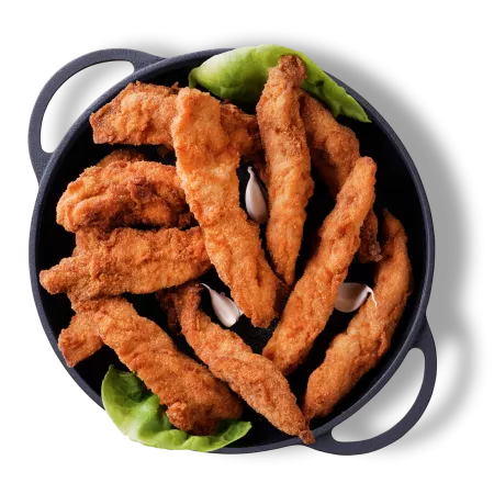 Pui Gujoane de pui si sos de usturoi - 1