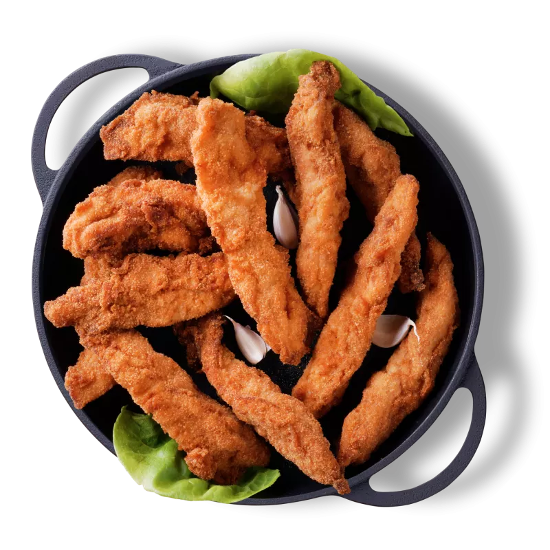 Pui Gujoane de pui si sos de usturoi - 1