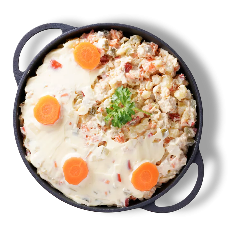 Aperitive Salata boeuf cu piept de pui - 1