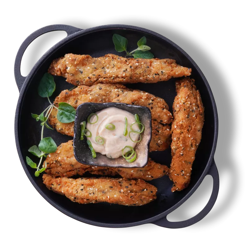 Pui Pui crocant cu susan - 1