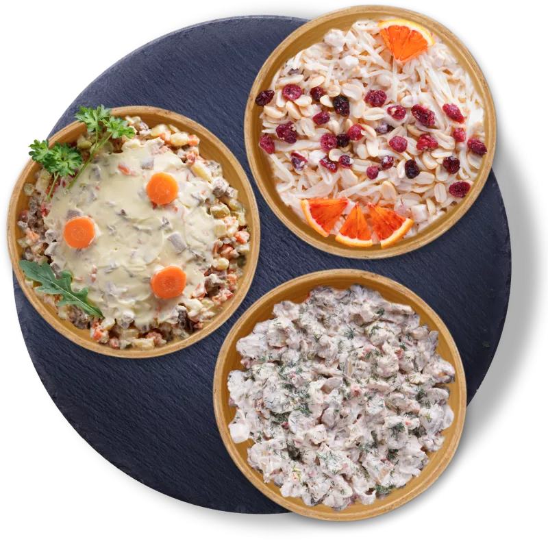 Mix salate savuroase