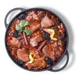 Porc Porc cu sos de prune - 1