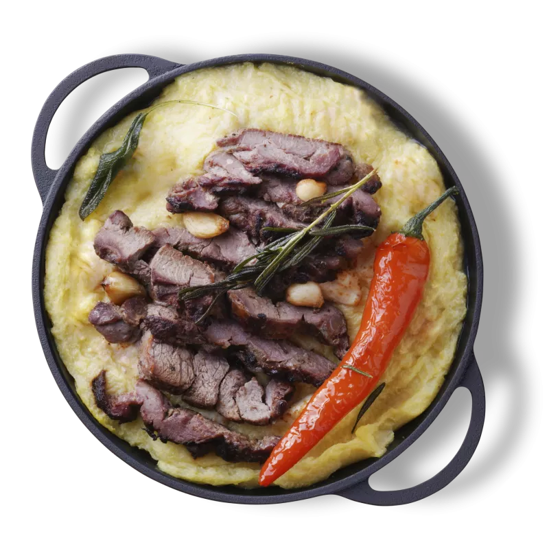 Oaie Pastrama de oaie cu mamaliga - 1