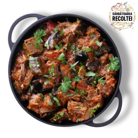 Vită Tocanita de vită si vinete - 2