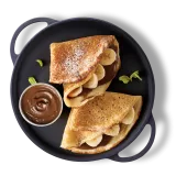 Clătite cu Nutella și banane